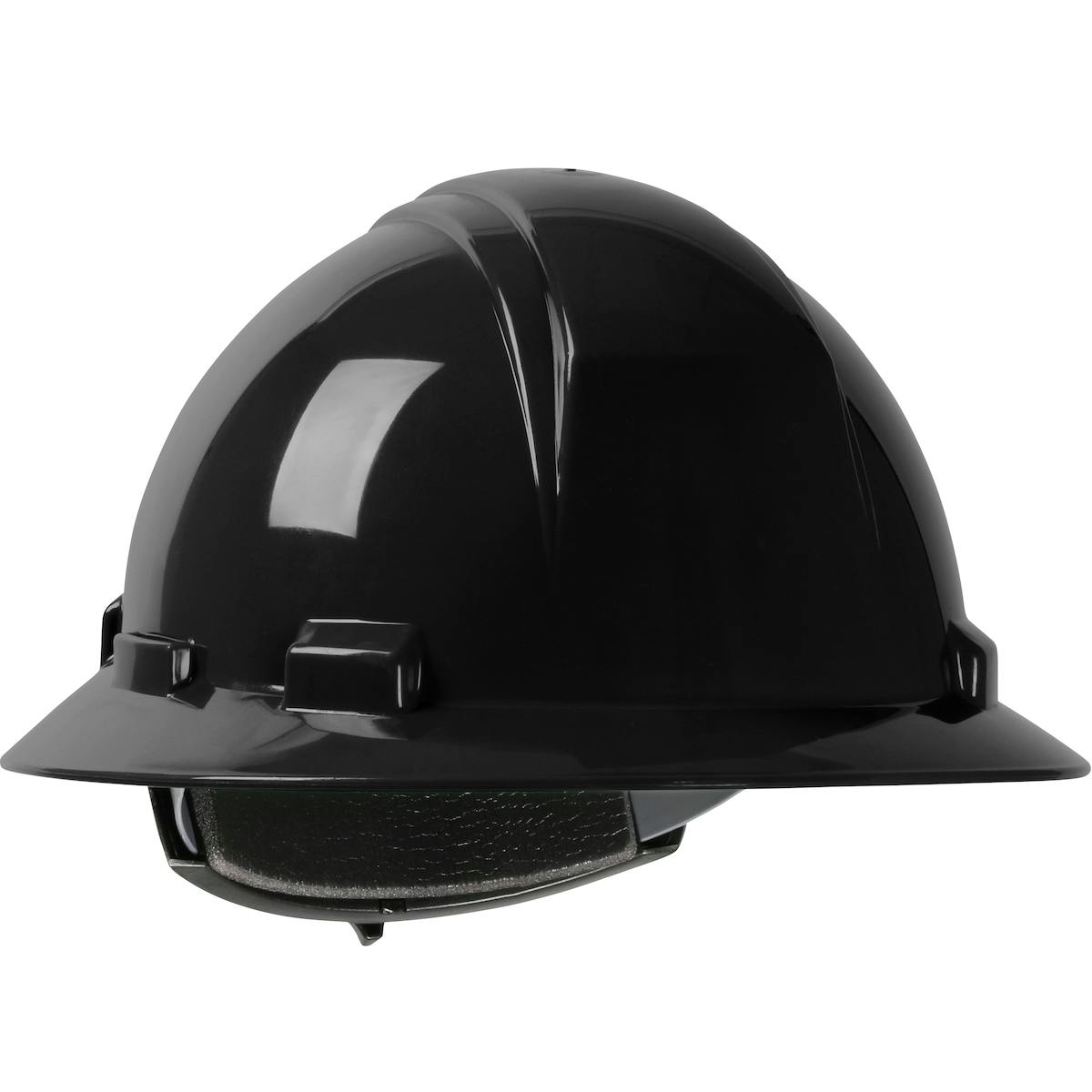 Kilimanjaro™ Full Brim Hard Hat with HDPE Shell, 4-Point Textile Suspension and Wheel Ratchet Adjustment (280-HP641R)