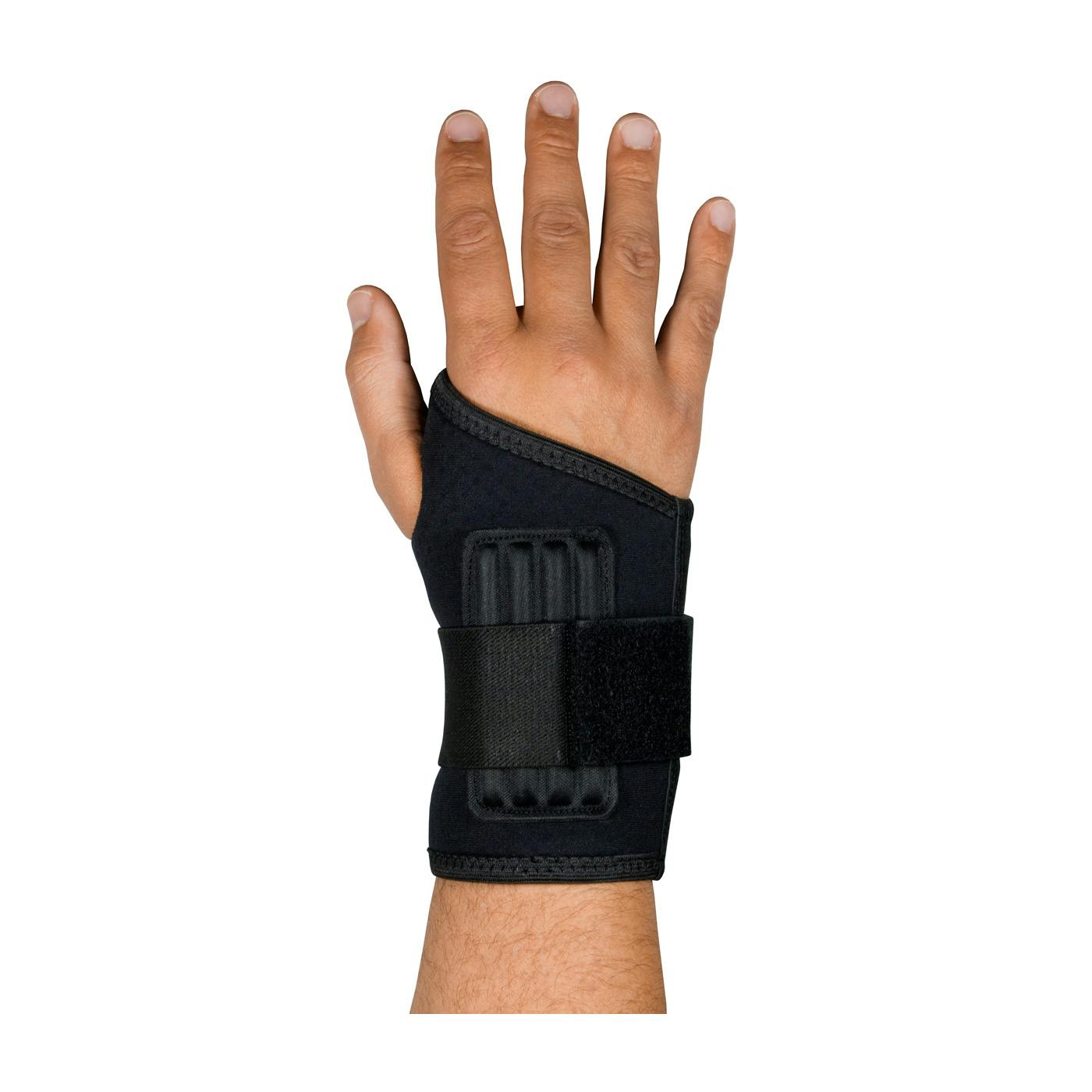 Single Wrap Ambidextrous Wrist Support, Black (290-9013)