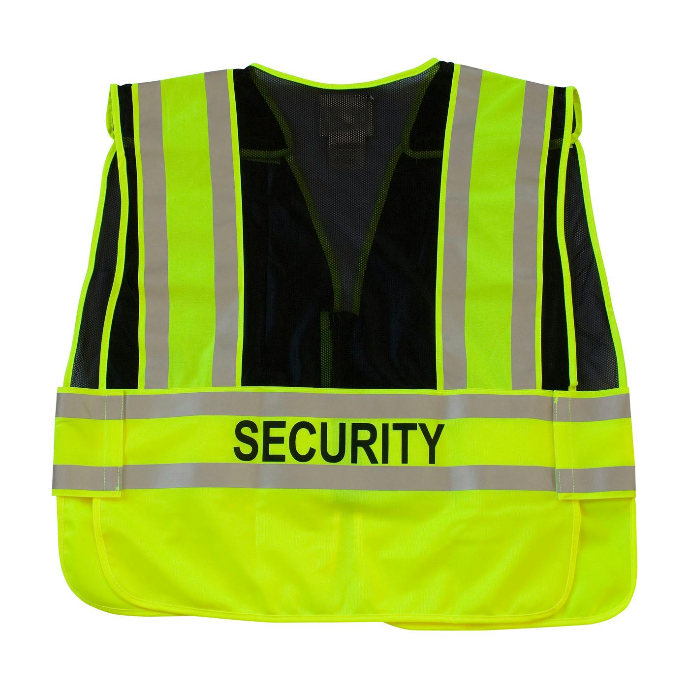 ANSI Type P Class 2 Public Safety Vest - SECURITY Logo, Black (302-PSV-BLK)_0