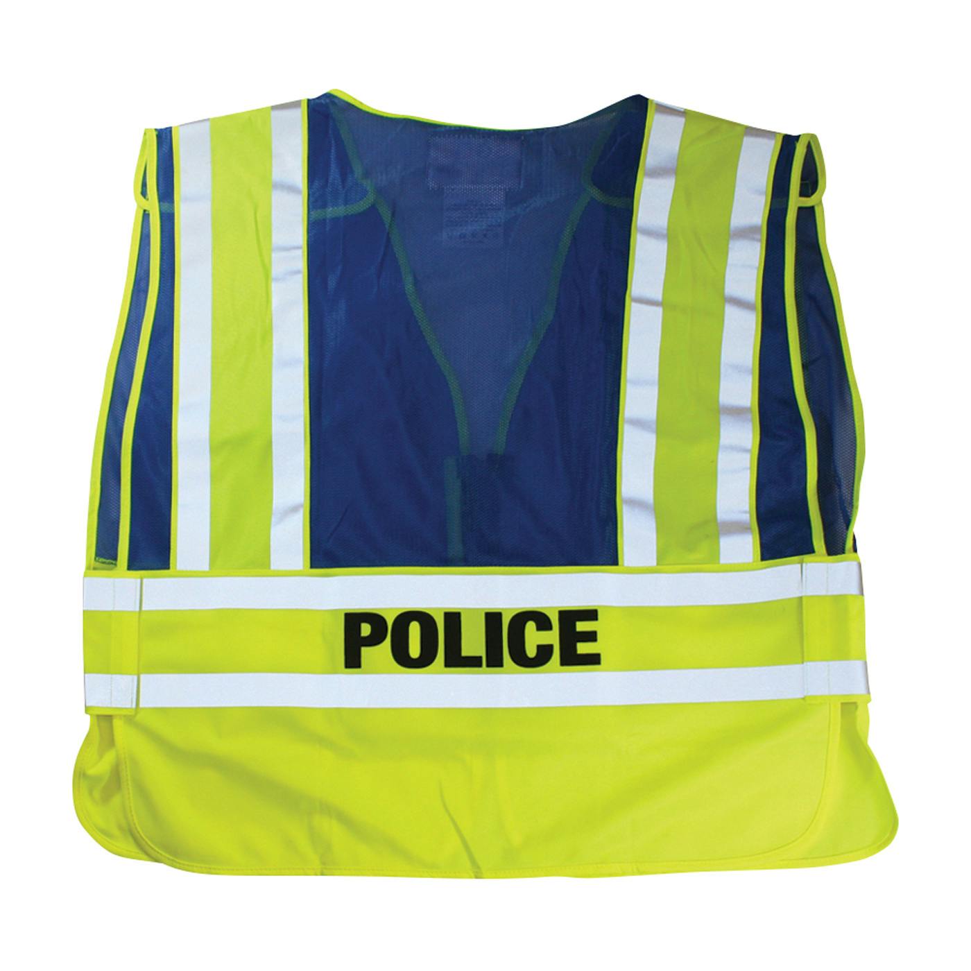 ANSI Type P Class 2 Public Safety Vest - POLICE Logo, Blue (302-PSV-BLU)_0