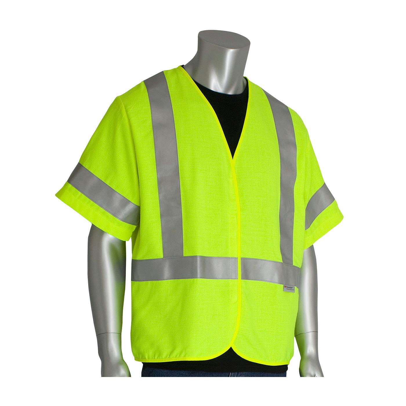 ANSI Type R Class 3 AR/FR Solid Vest, Hi-Vis Yellow (305-3200)_0
