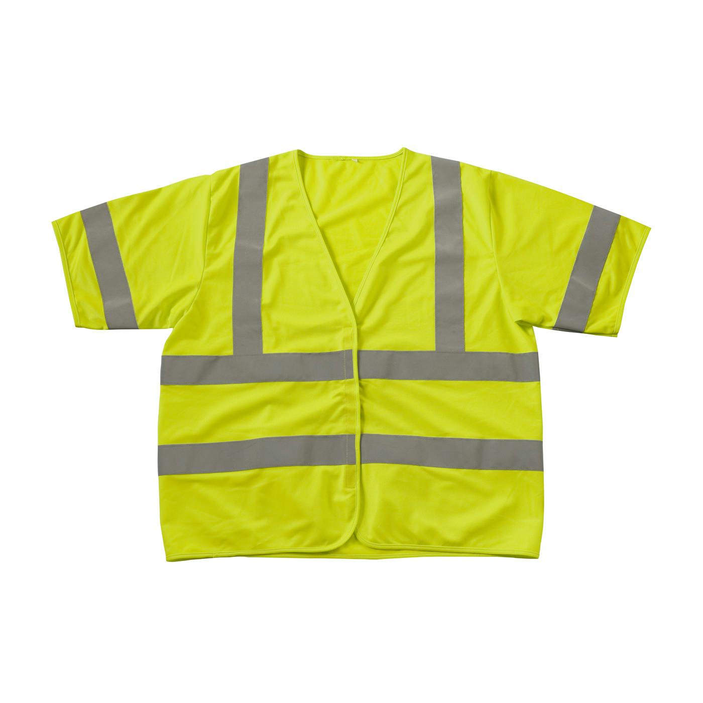 ANSI Type R Class 3 FR Treated Solid Vest, Hi-Vis Yellow (305-HSSVFR)_2