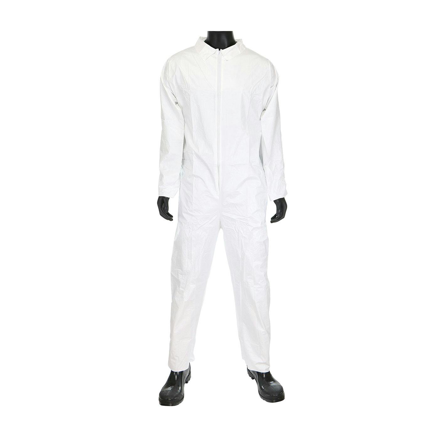 Microporous Basic Coverall 47 gsm, White (3650)_0