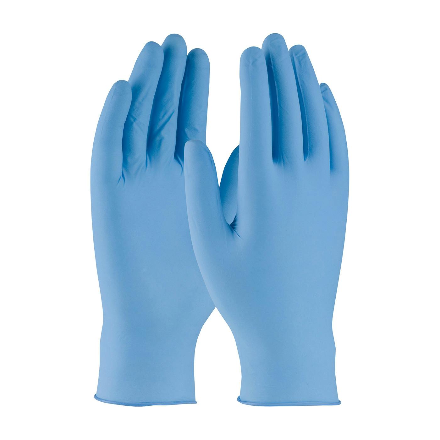 QRP® Qualatrile® Disposable Nitrile Glove, Powder Free with Textured Grip - 5 mil (BQF12)