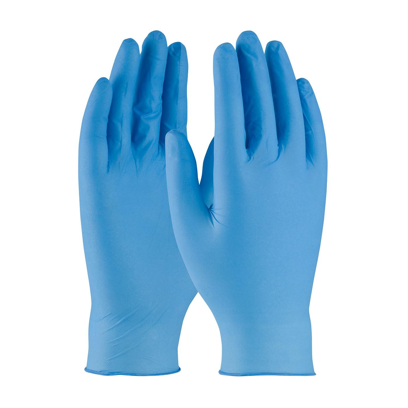 QRP® Qualatrile® Disposable Nitrile Glove, Powder Free with Textured Grip - 4 mil (BQY09)_0