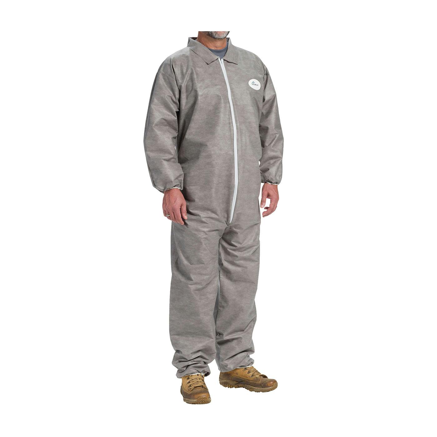 PosiWear M3 - Coverall with Elastic Wrist & Ankle 50 gsm, Gray (C3902)