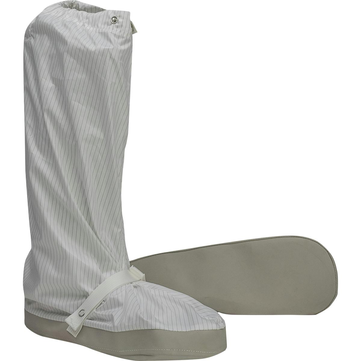 Ultimax Stripe ISO 3 (Class 1) Cleanroom Boot, White (CB2-16WH)