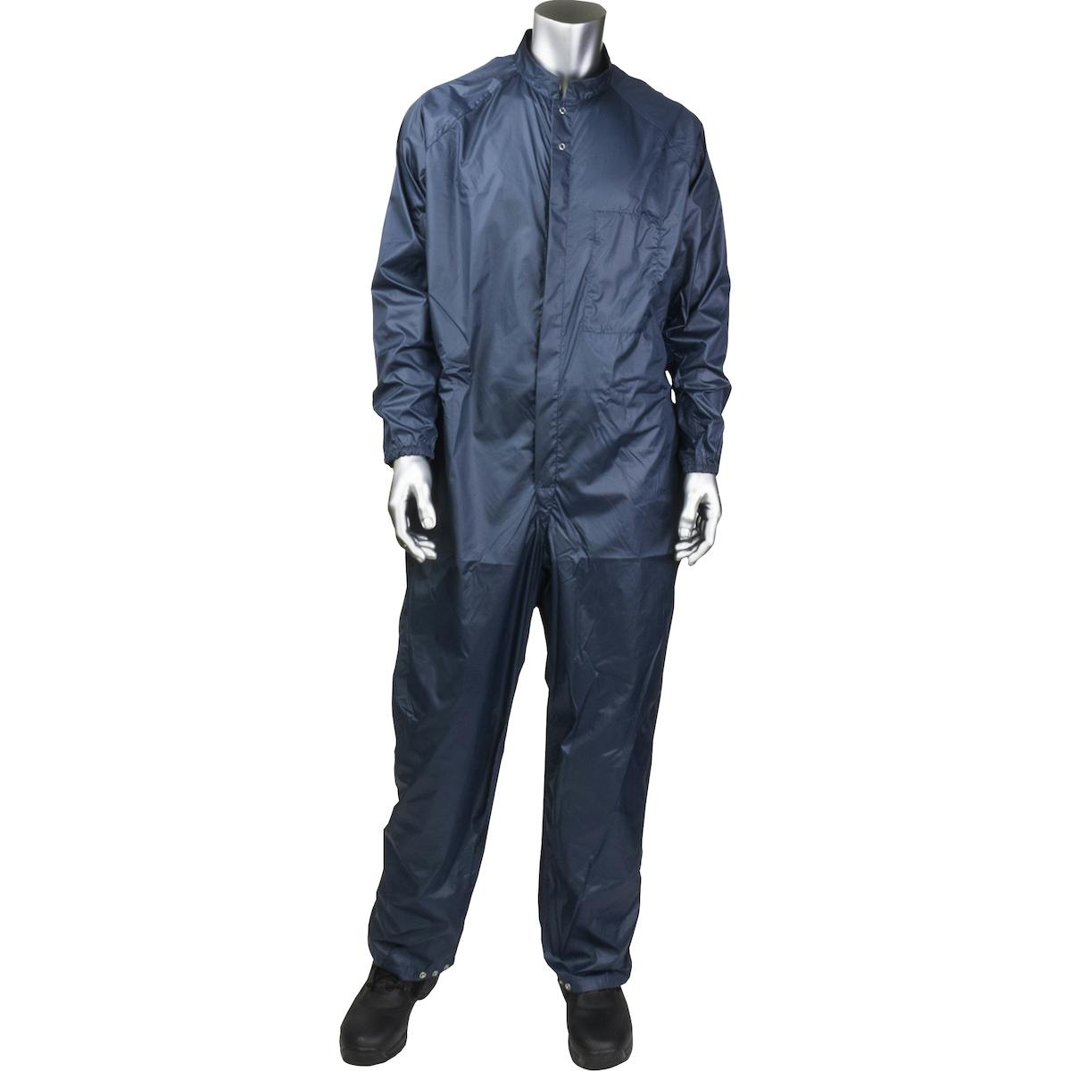 Spray Barrier Paint / Powder Coating Coverall, Navy (CCNQ8-26NV)_0