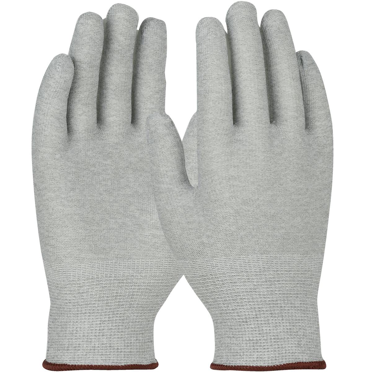 QRP® Qualaknit® Seamless Knit Nylon / Carbon Fiber Electrostatic Dissipative (ESD) Glove (KAS)