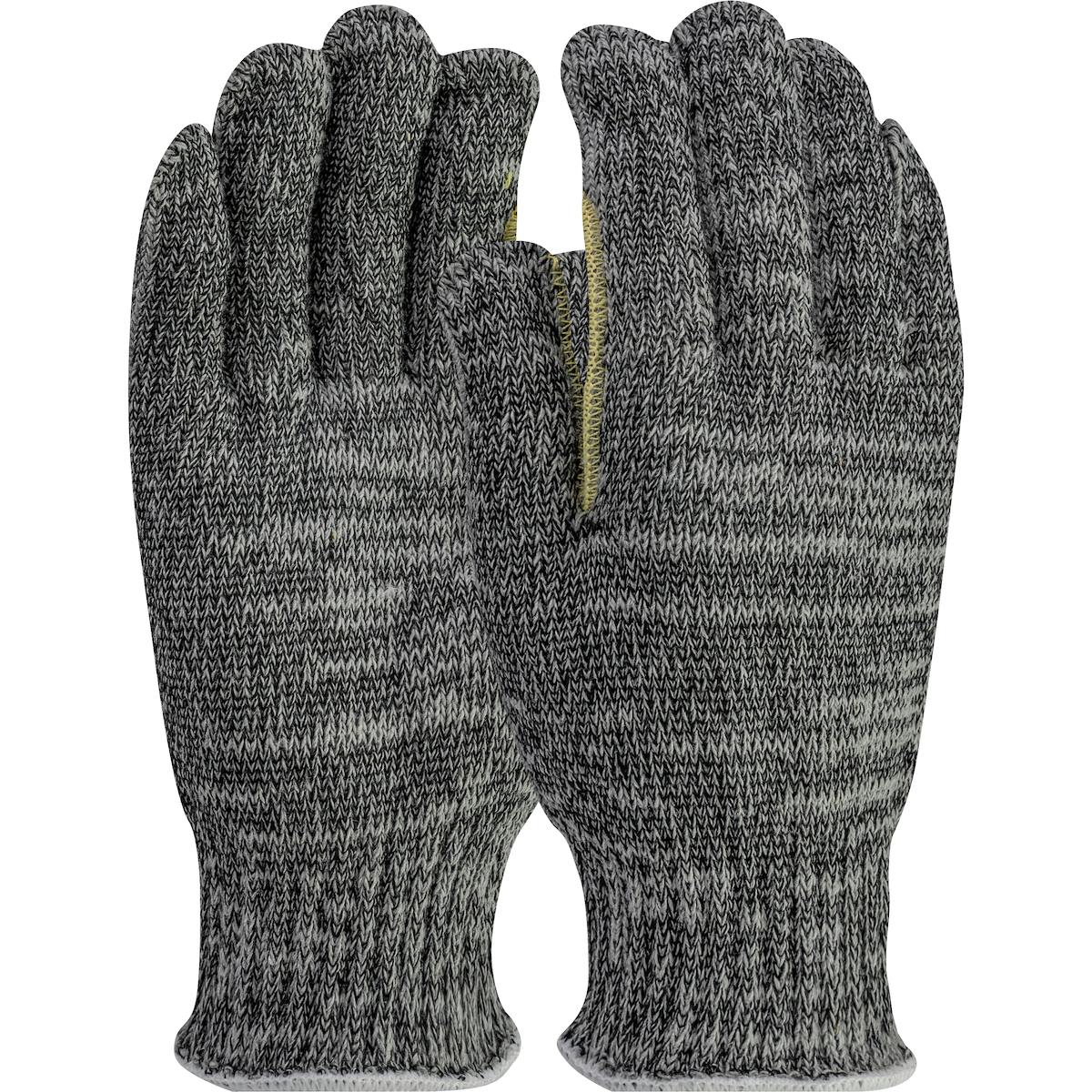 Kut Gard® Seamless Knit ATA® / Cotton Blended Glove - Heavy Weight (MATPBK40GYPL-OERT)