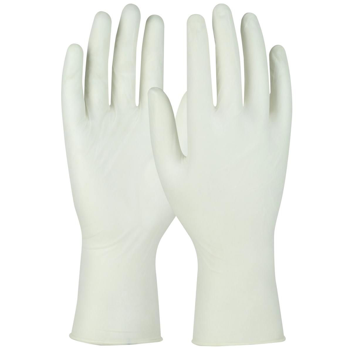 QRP® Qualatrile® Single Use Class 10 Cleanroom Nitrile Glove with Finger Textured Grip - 12" (Q124)_0