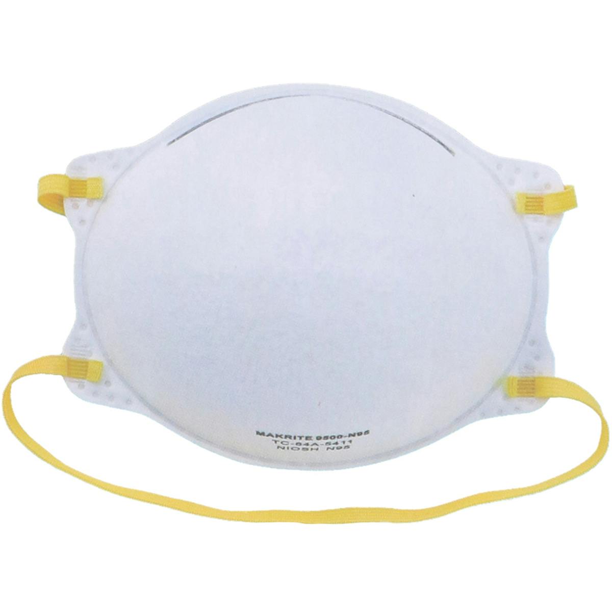 N95 Disposable Respirator - 20 Pack, White (MK9500-N95) - OS_0