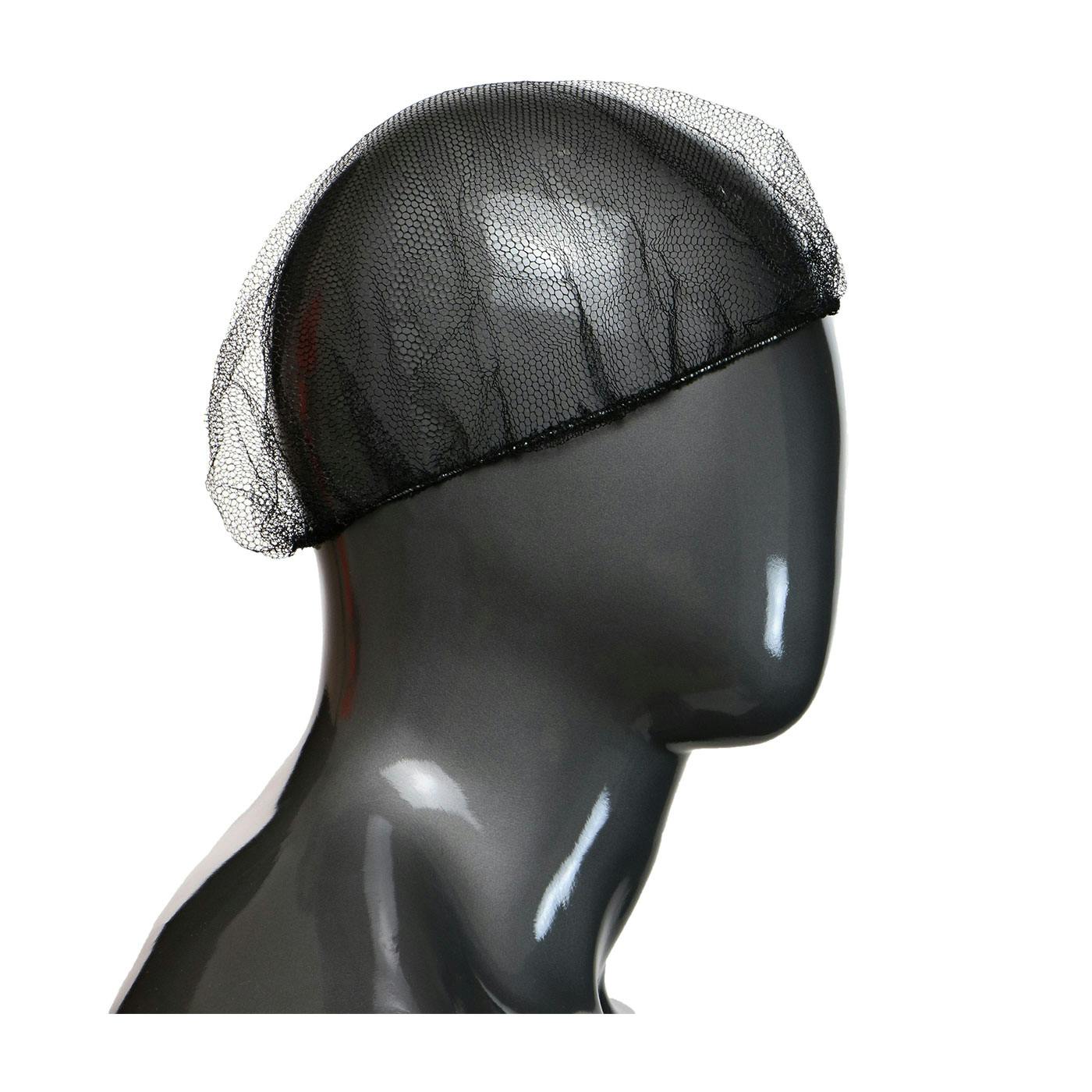 Nylon Hair Net - Black, Black (UCBLK-1000) - 18