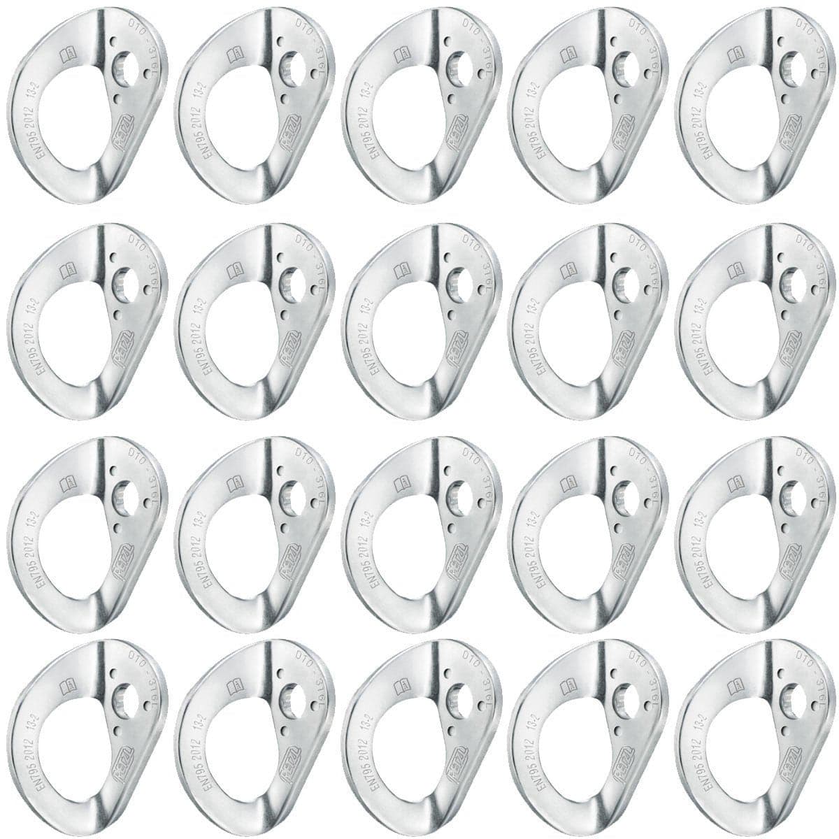 Petzl Coeur Hanger S/Steel 20/Pack